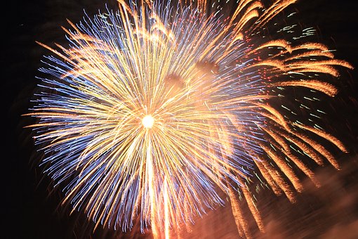 横田基地 米国独立記念日祝賀行事 打ち上げ花火の画像