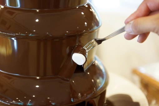 チョコレートフォンデュの画像