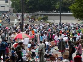 駒沢オリンピック公園フリーマーケットの画像